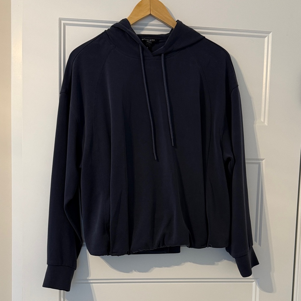 Athlete Navy Blue Hoodie